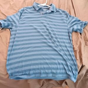 Under Armour polo,Lrg, Blue barely worn